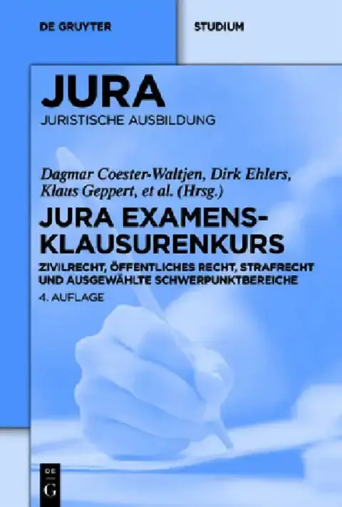 Cover of Jura Examensklausurenkurs
