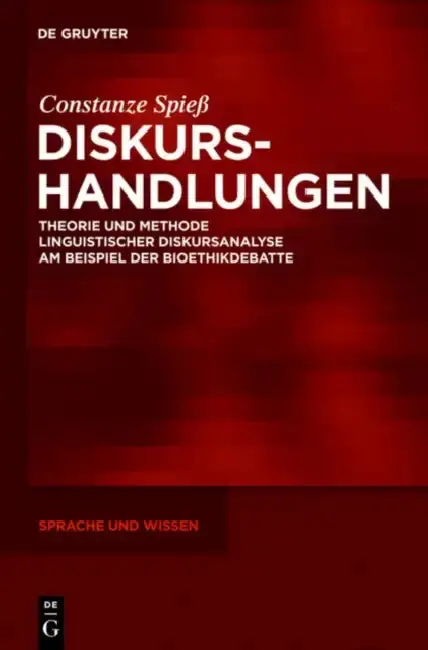 Cover of Diskurshandlungen