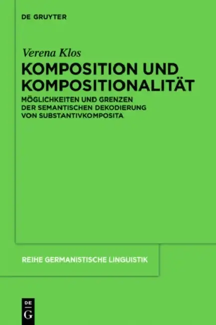 Cover of Komposition und Kompositionalität