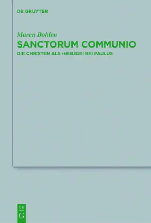 Cover of Sanctorum Communio