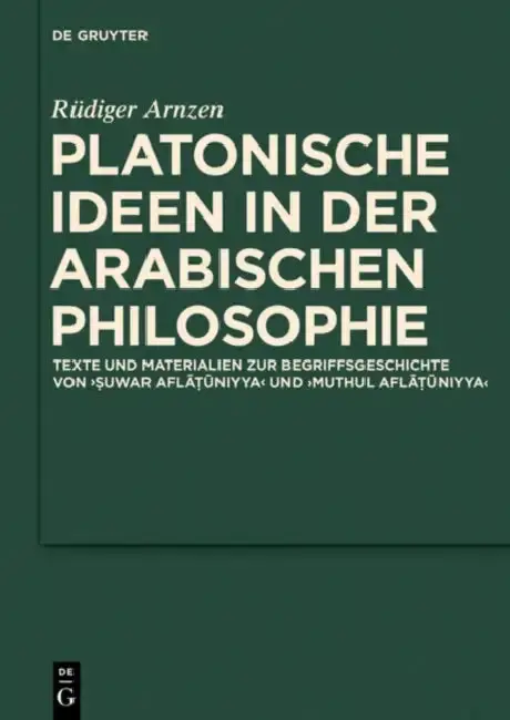 Cover of Platonische Ideen in der arabischen Philosophie
