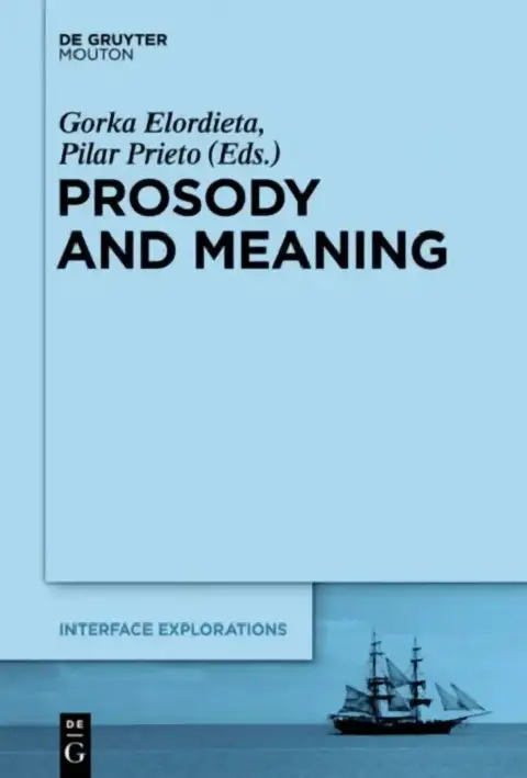 Cover of Prosody and Meaning