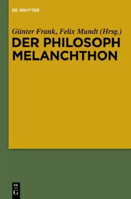 Cover of Der Philosoph Melanchthon