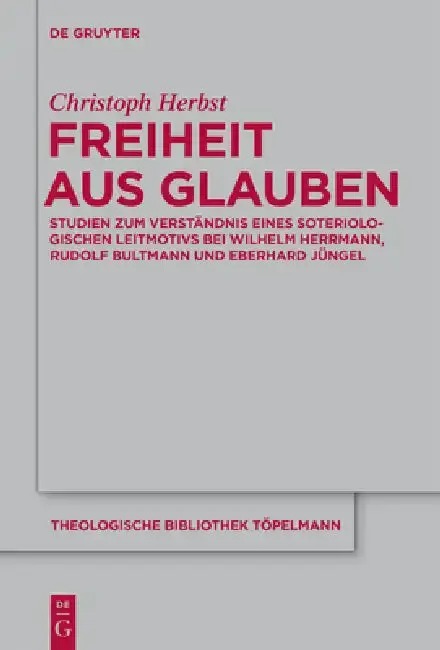 Cover of Freiheit aus Glauben