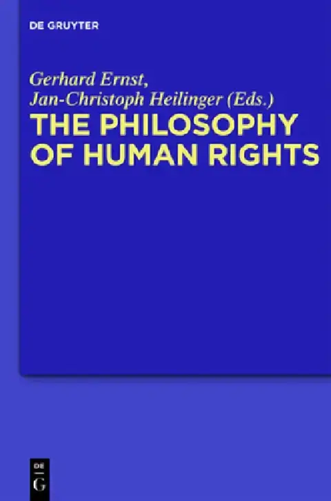 Cover of The Philosophy of Human Rights