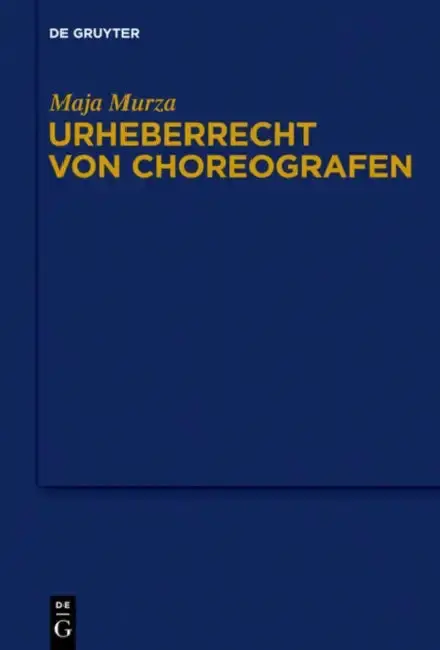 Cover of Urheberrecht von Choreografen
