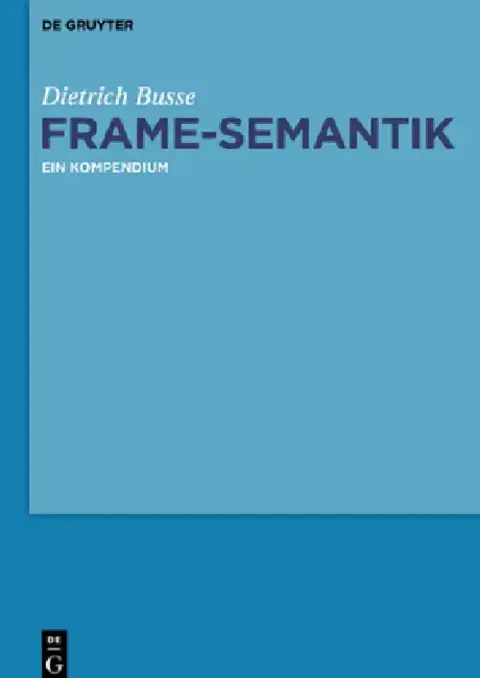 Cover of Frame-Semantik