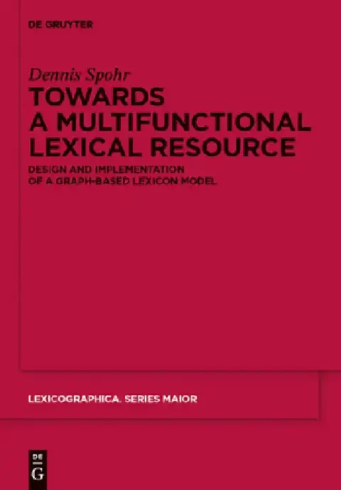 Cover of Towards a Multifunctional Lexical Resource