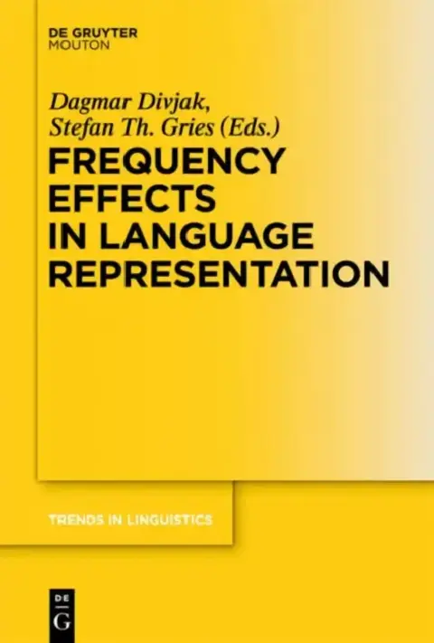 Cover of Frequency Effects in Language Representation