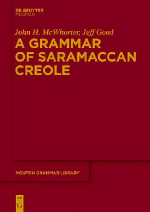 Cover of A Grammar of Saramaccan Creole