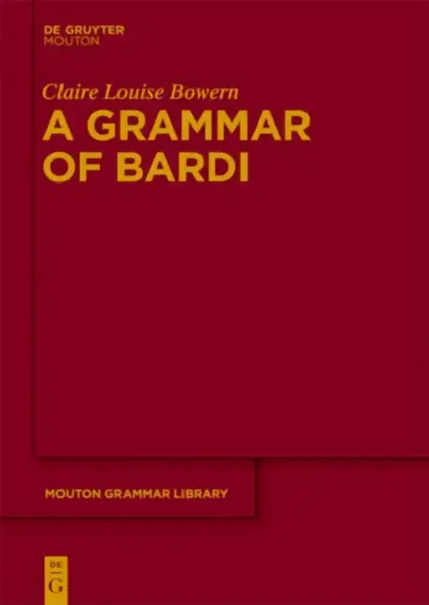 Cover of A Grammar of Bardi