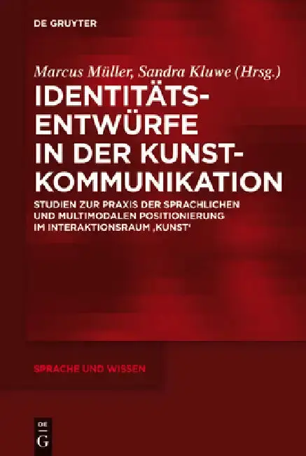 Cover of Identitätsentwürfe in Der Kunstkommunikation