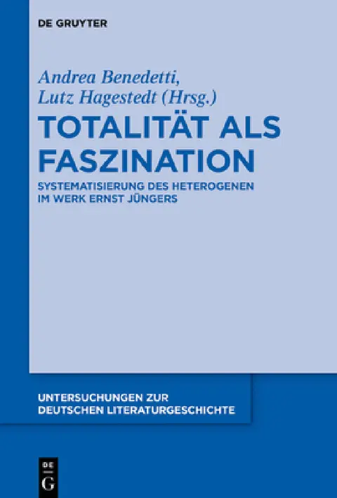 Cover of Totalität als Faszination
