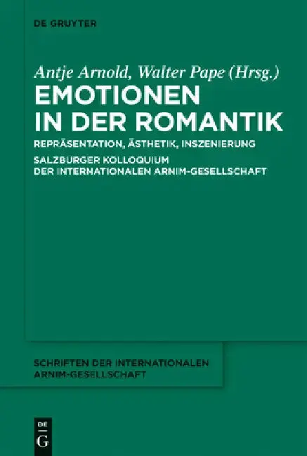 Cover of Emotionen in der Romantik