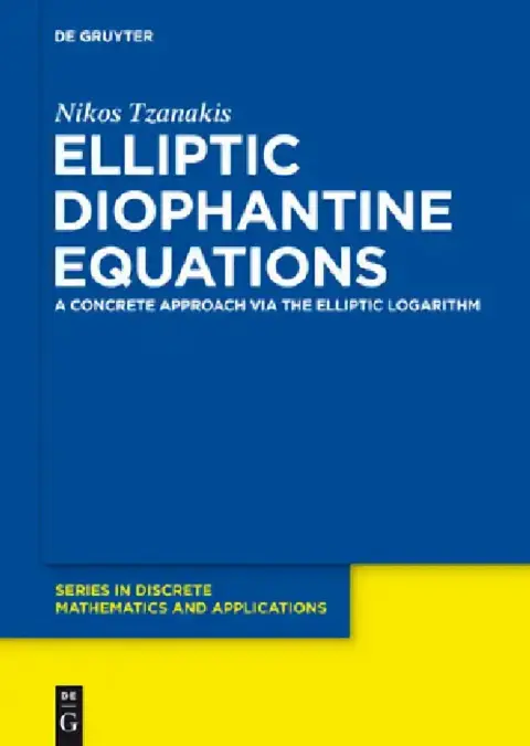 Cover of Elliptic Diophantine Equations