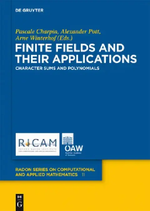 Cover of Finite Fields and Their Applications
