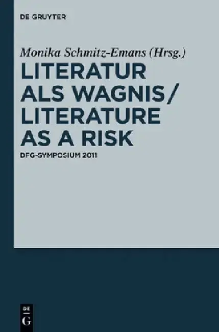 Cover of Literatur als Wagnis / Literature as a Risk