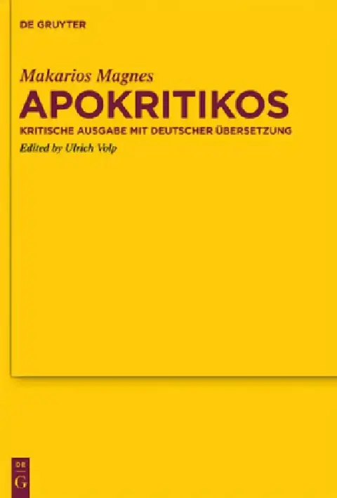 Cover of Apokritikos