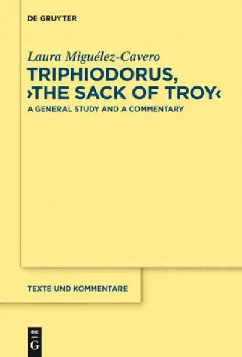 Cover of Triphiodorus, the Sack of Troy