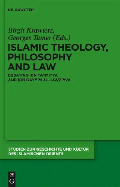 Cover of Islamic Theology, Philosophy and Law