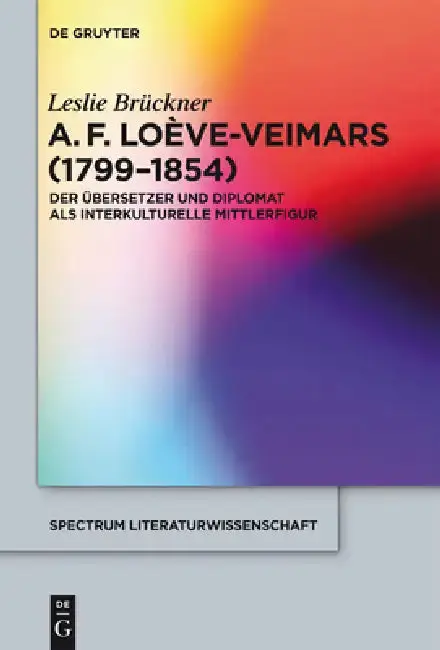 Cover of Adolphe François Loève-Veimars (1799-1854)
