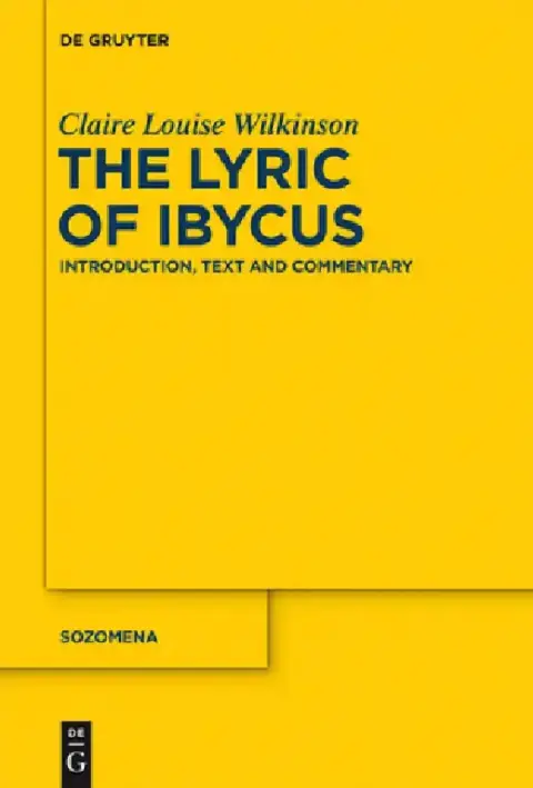 Cover of The Lyric of Ibycus