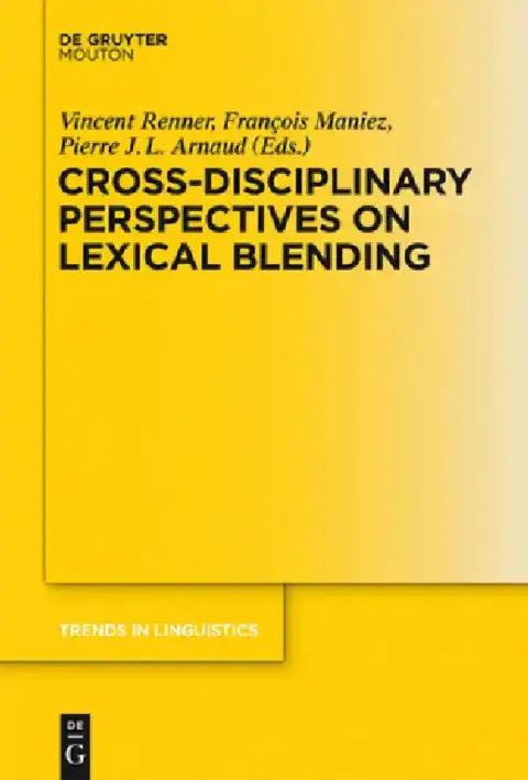 Cover of Cross-Disciplinary Perspectives on Lexical Blending