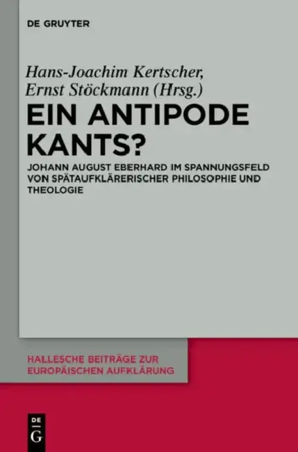 Cover of Ein Antipode Kants?