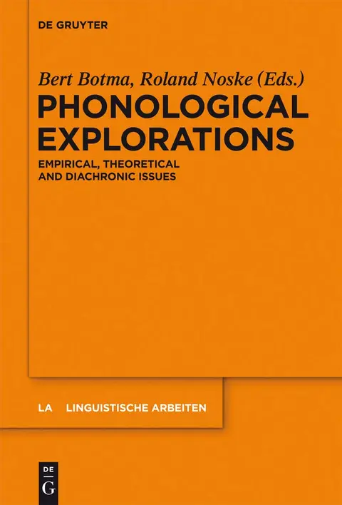 Cover of Phonological Explorations