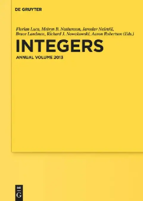 Cover of Integers