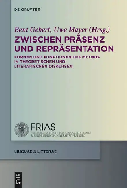 Cover of Zwischen Präsenz und Repräsentation