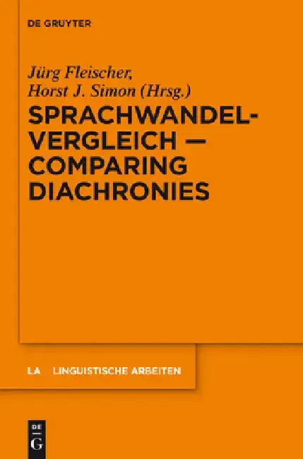 Cover of Sprachwandelvergleich - Comparing Diachronies