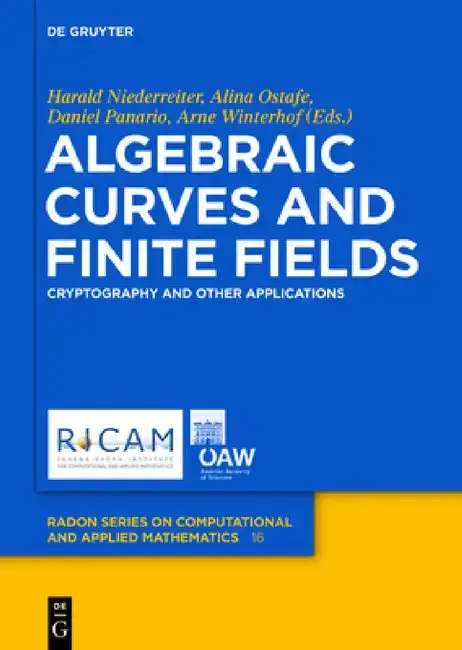 Cover of Algebraic Curves and Finite Fields