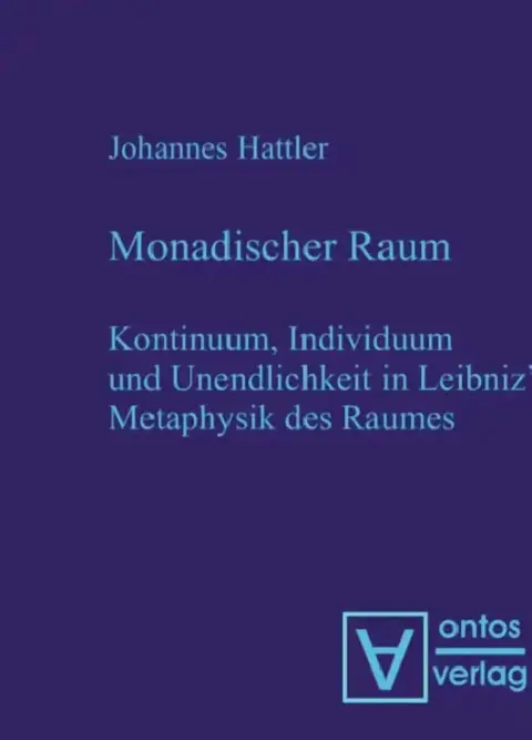 Cover of Monadischer Raum