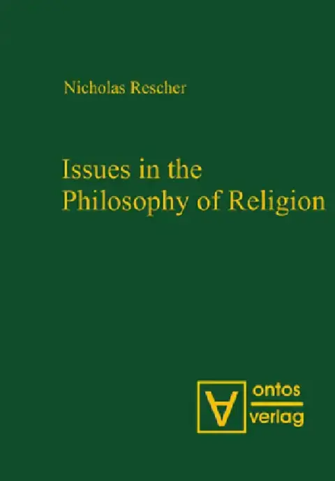 Cover of Issues in the Philosophy of Religion