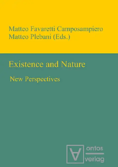 Cover of Existence and Nature