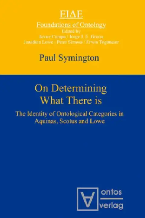 Cover of On Determining What There Is