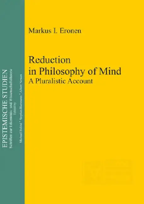 Cover of Reduction in Philosophy of Mind