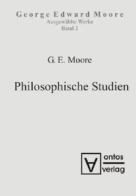 Cover of Ausgewählte Schriften, Band 2, Philosophische Studien