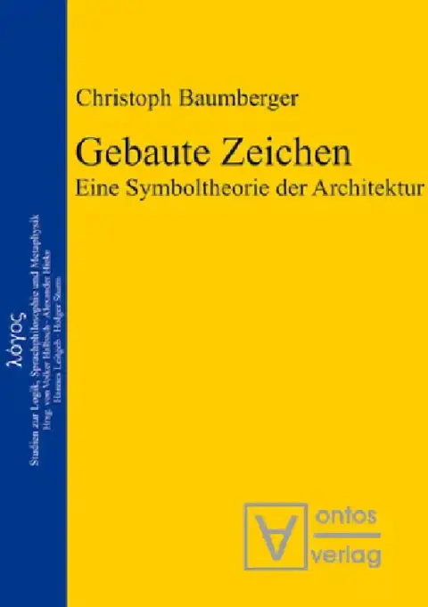 Cover of Gebaute Zeichen