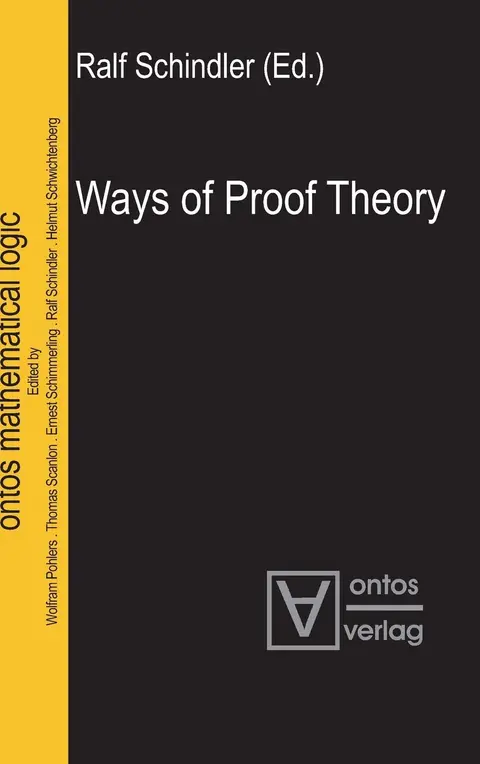Cover of Ways of Proof Theory