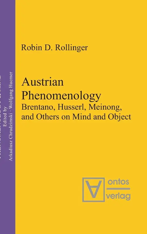 Cover of Austrian Phenomenology
