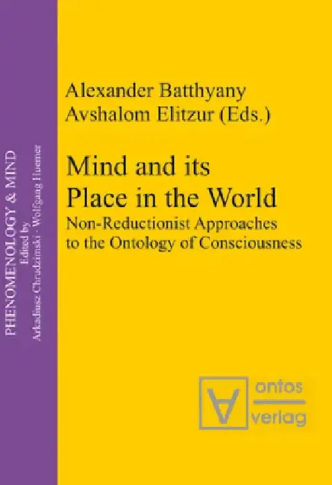 Cover of Mind and Its Place in the World