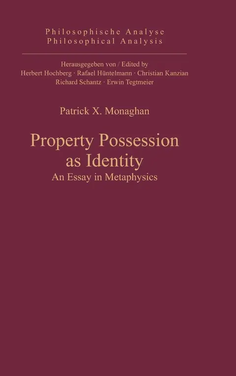 Cover of Property Possession as Identity