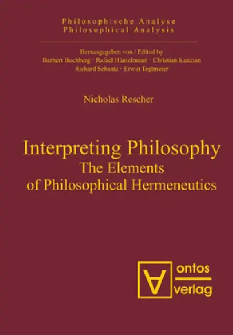 Cover of Interpreting Philosophy