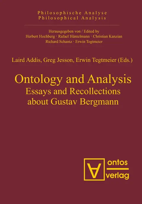 Cover of Ontology and Analysis