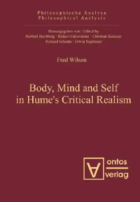 Cover of Body, Mind and Self in Hume's Critical Realism