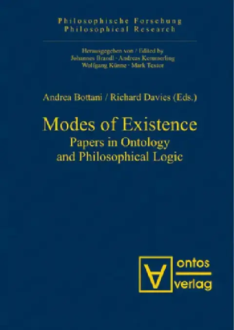 Cover of Modes of Existence