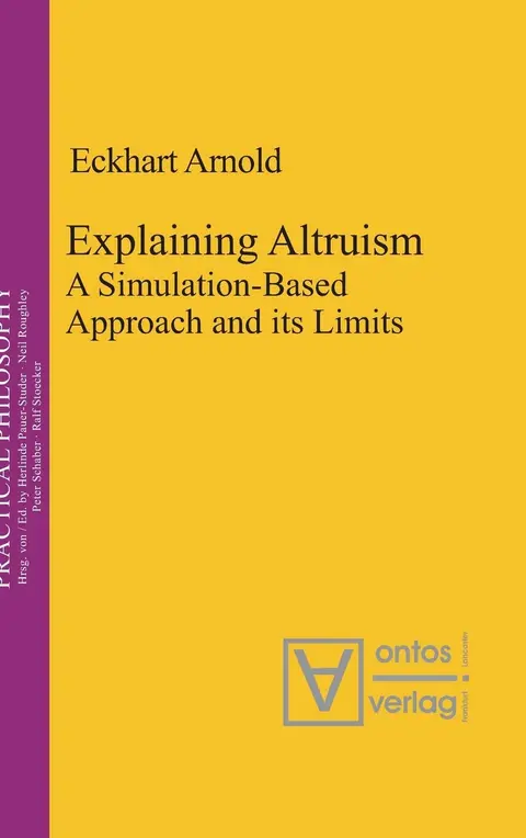 Cover of Explaining Altruism