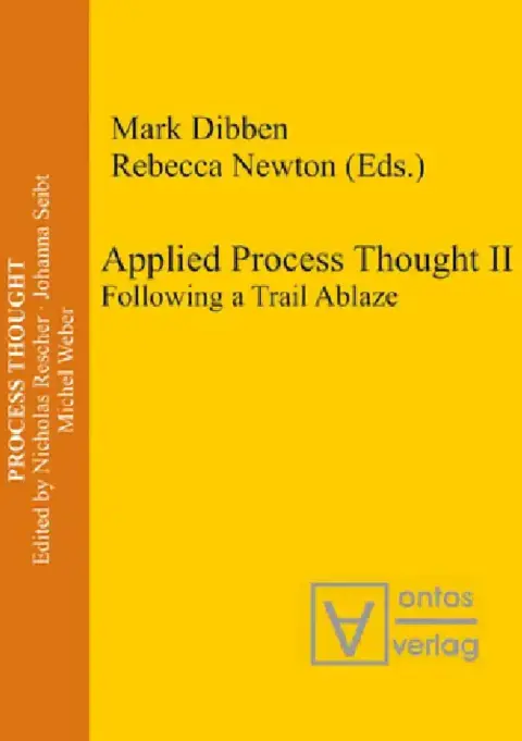 Cover of Applied Process Thought II